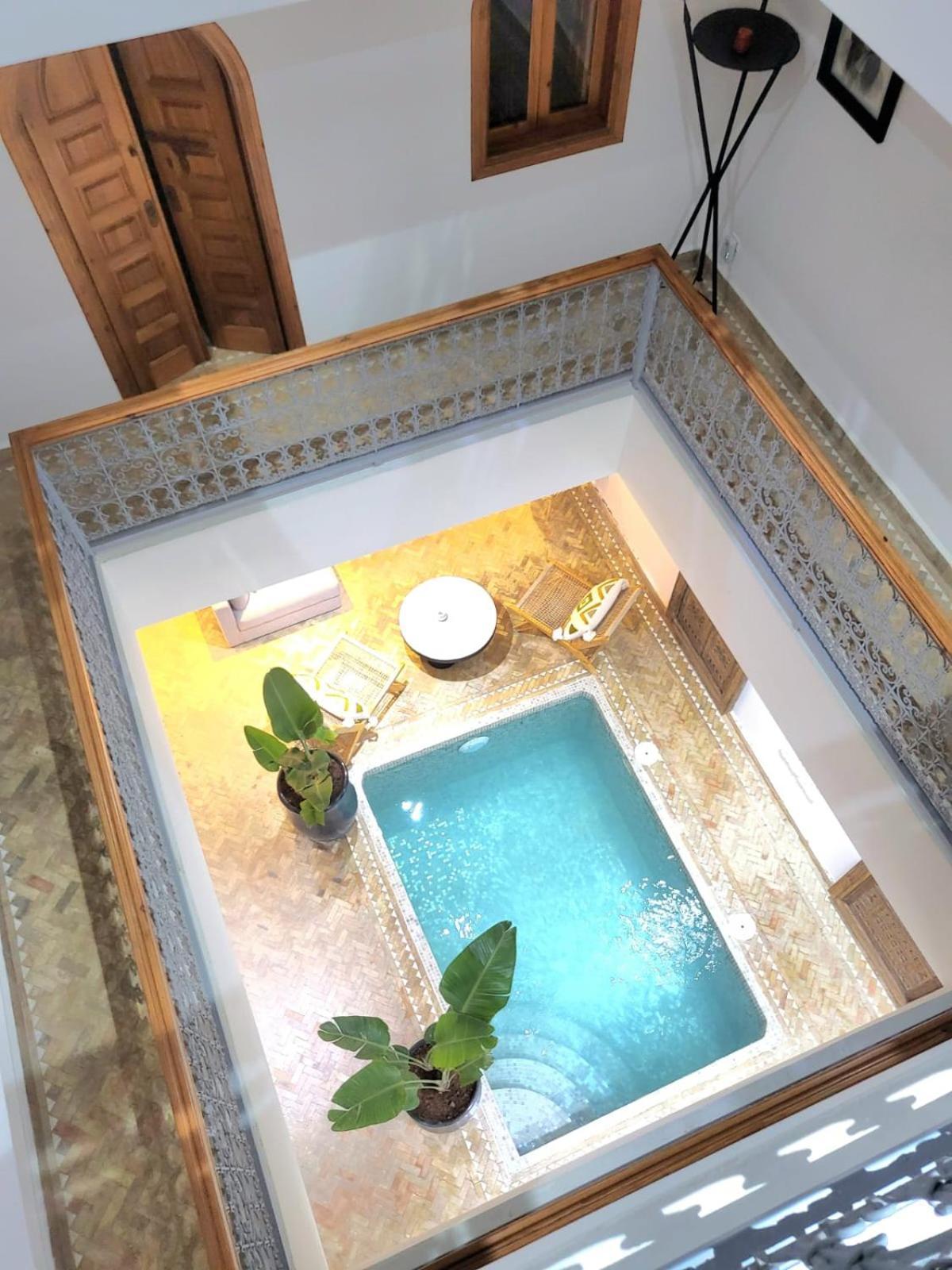 Riad Melilo Avec Piscine Chauffee Маракеш Екстериор снимка